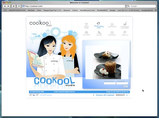 Websites: Cookool Studio